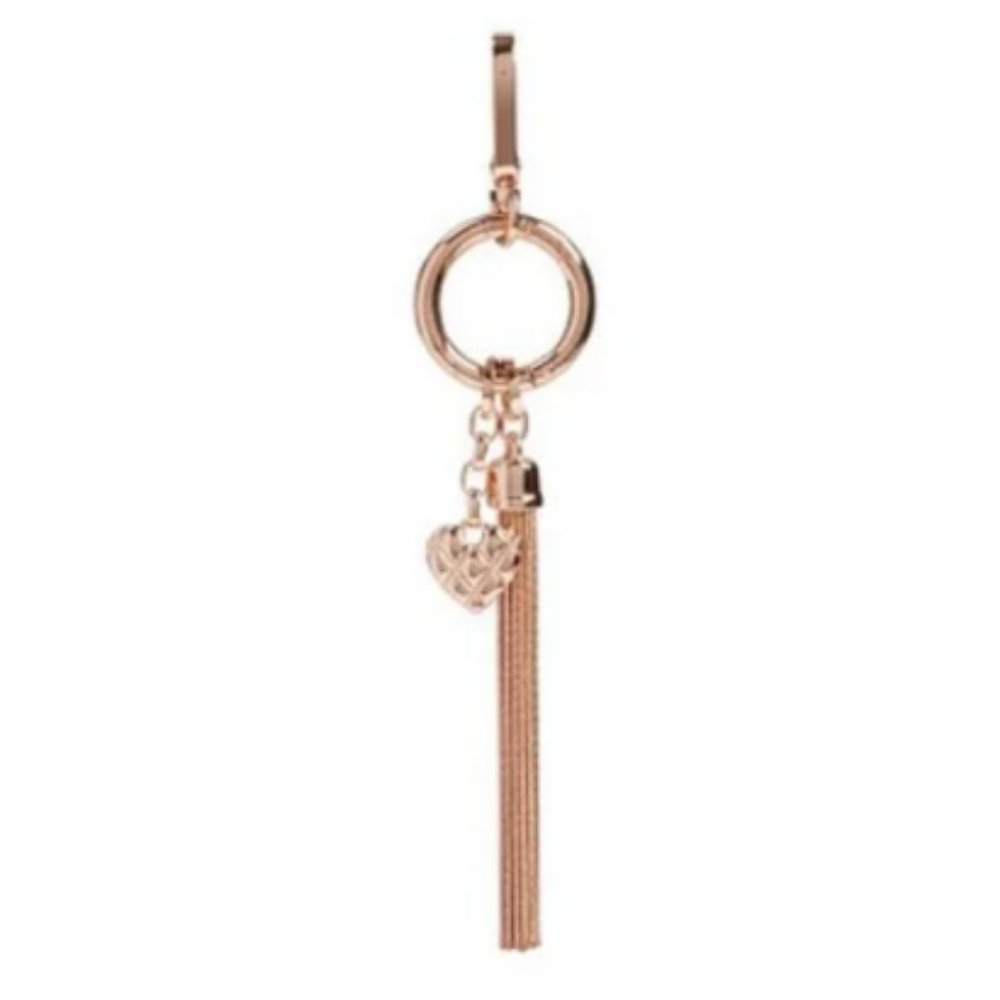 Vera Bradley Love & Hope Bag Charm - Rose Gold Tone - NWT